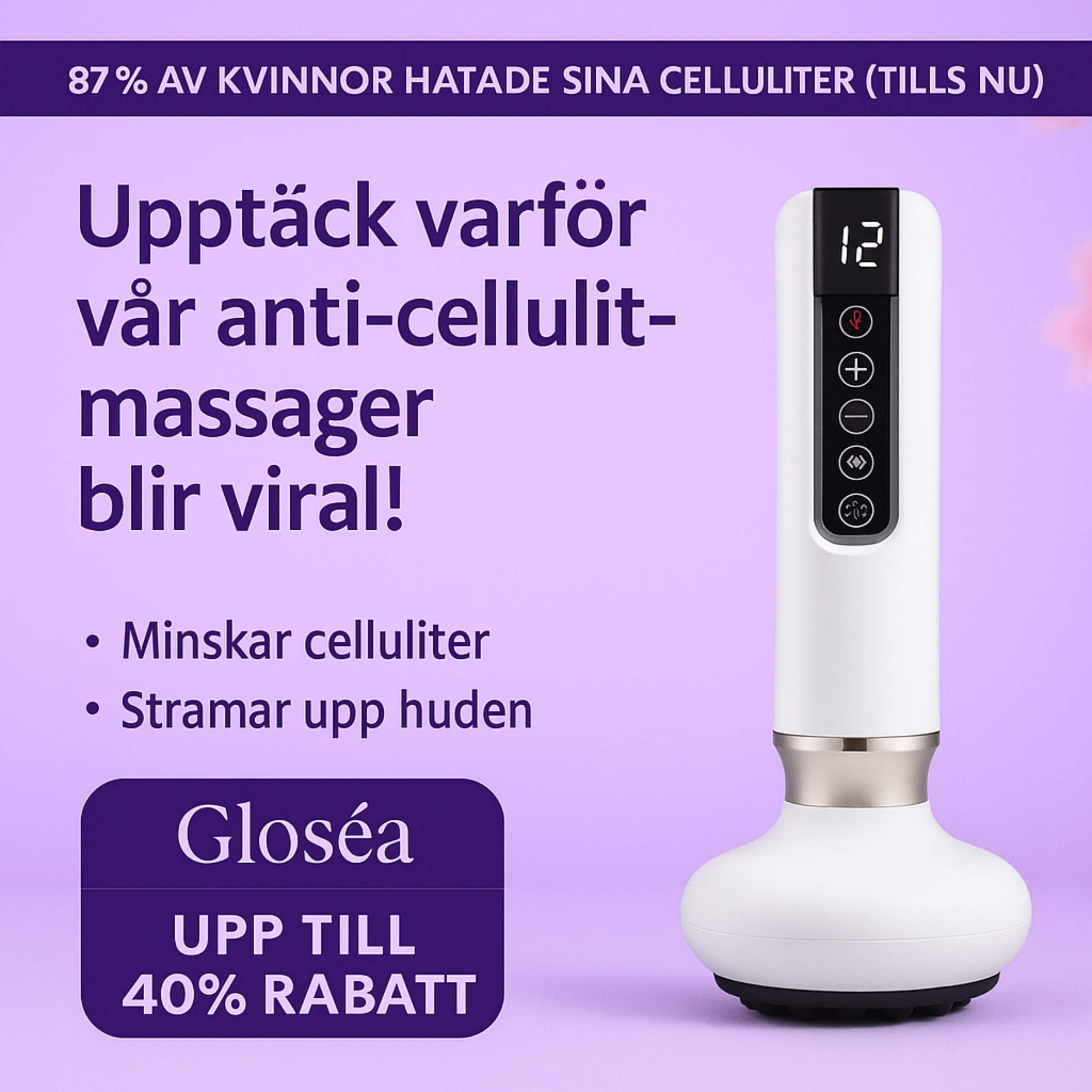 Gloséa - Anti-Cellulit Massagestav